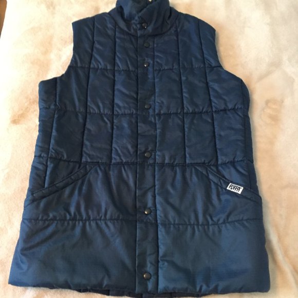 Vintage PUFFA long vest  sz M/L - Picture 2 of 7
